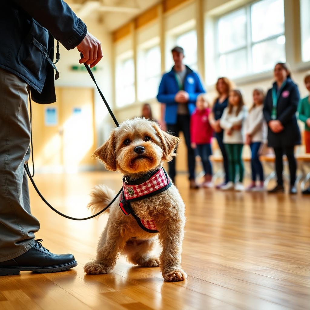 Intervention training and ongoing support for a school therapy dog programme