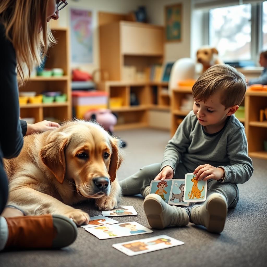 Maddie the cockerpoo, School Therapy Dog in training